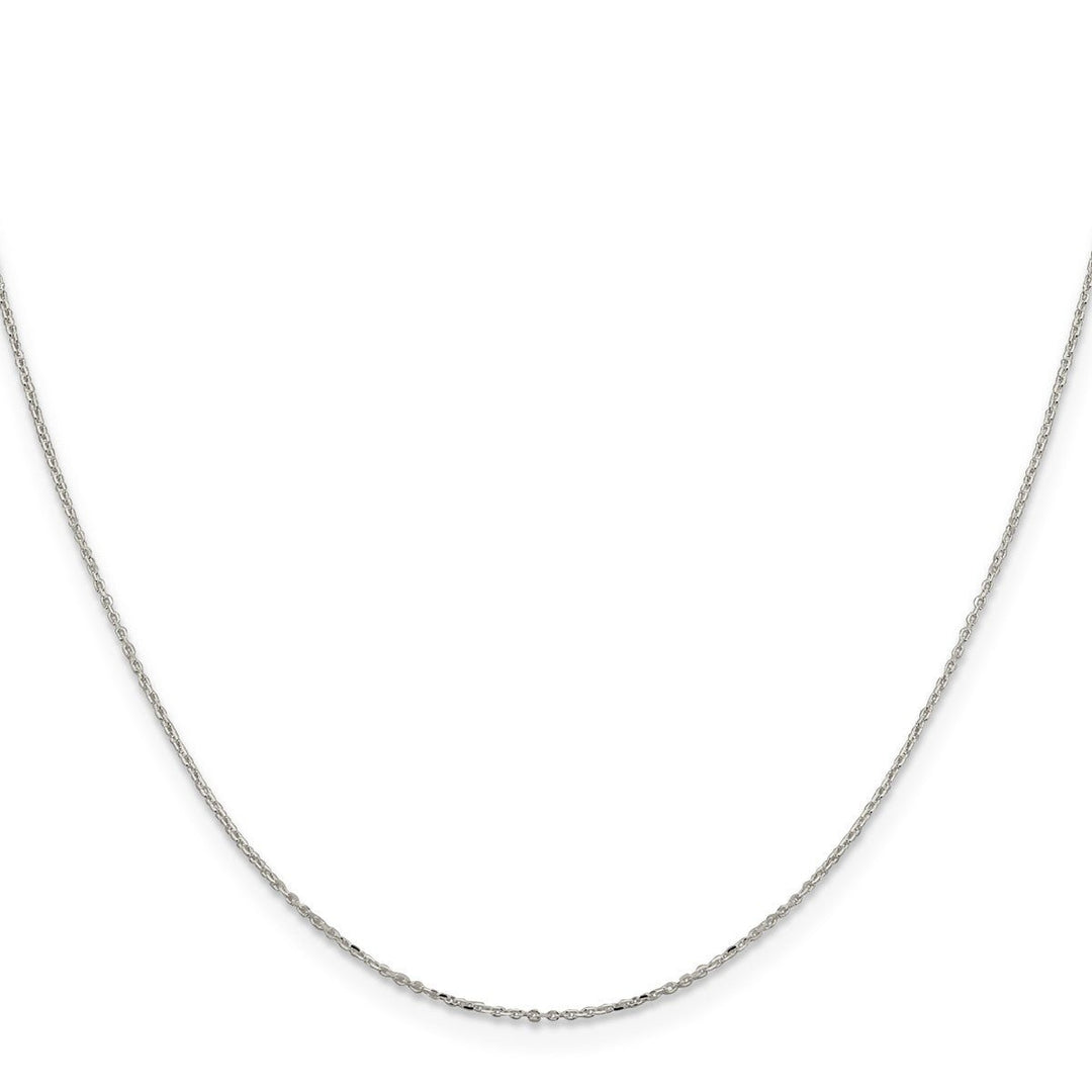 Sterling Silver 1mm Cable Necklaces, 16