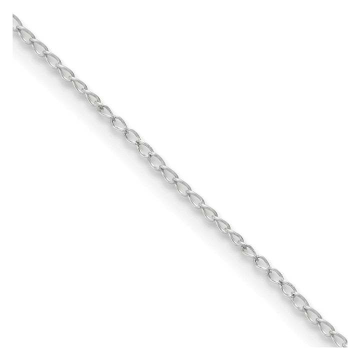 Sterling Silver 1mm Curb Chain, 16" - Chain - Design Jewellers Edmonton