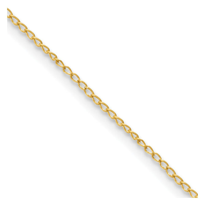 Sterling Silver 1mm Curb Chain, 16" - Chain - Design Jewellers Edmonton