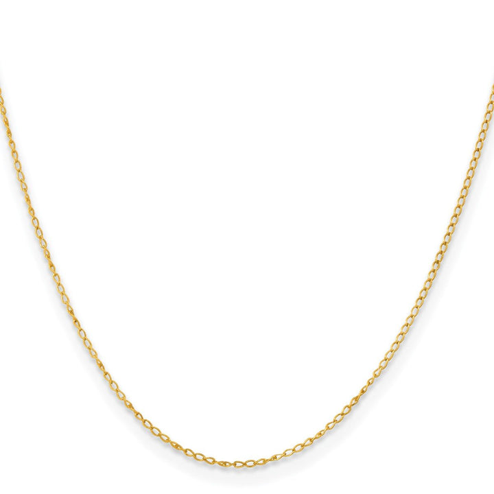 Sterling Silver 1mm Curb Chain, 16" - Chain - Design Jewellers Edmonton