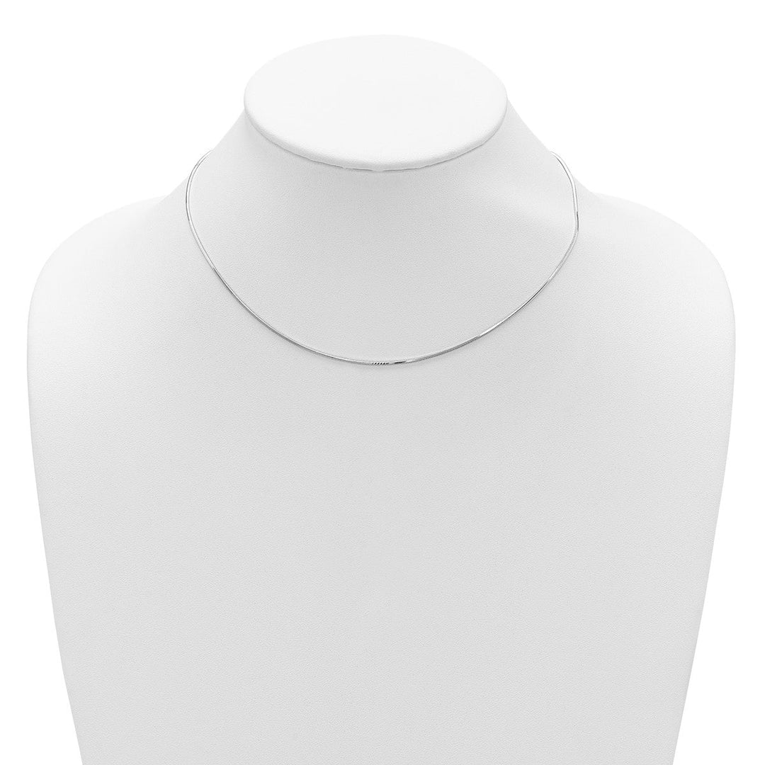 Sterling Silver 1mm Snake Chain, 16
