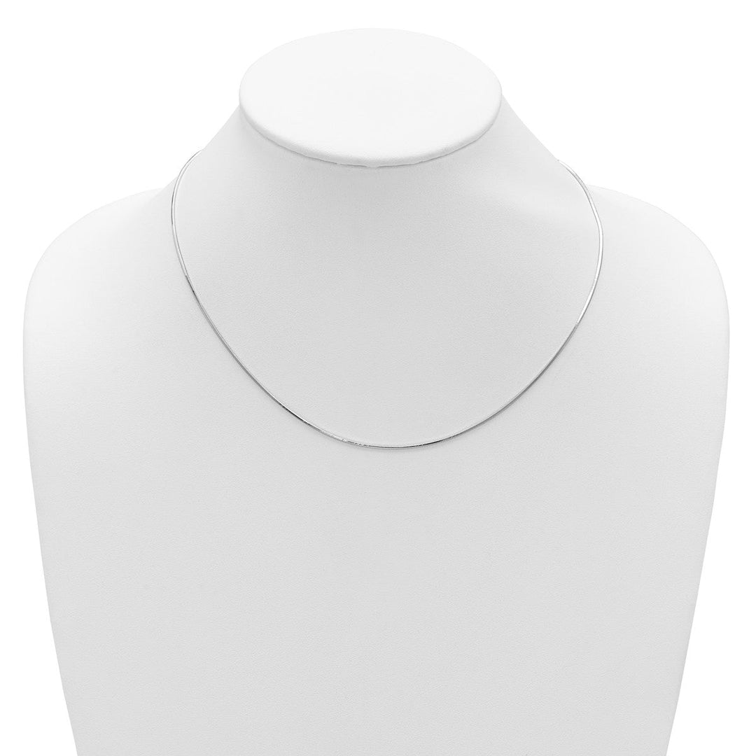 Sterling Silver 1mm Snake Chain, 16
