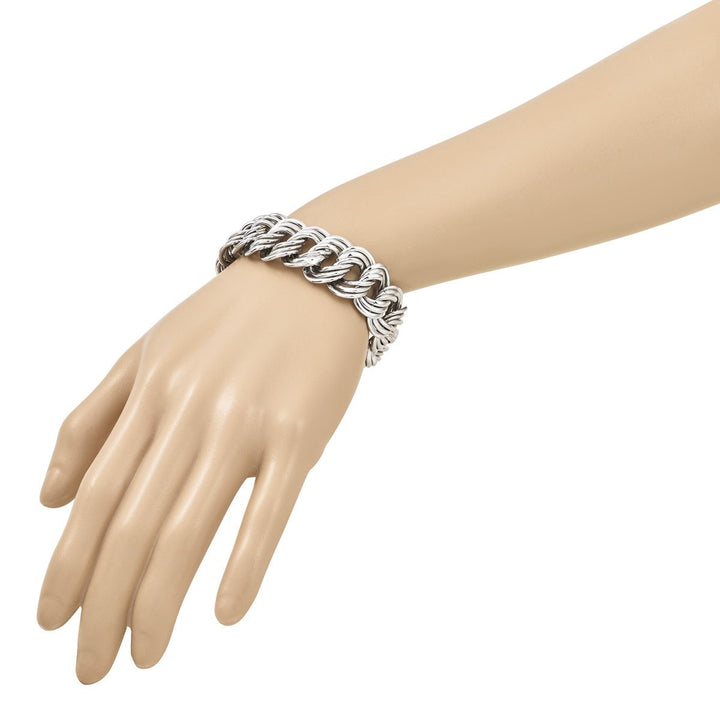 Sterling Silver 20mm Link, Other Bracelet, 7.5" - Bracelet - Design Jewellers Edmonton