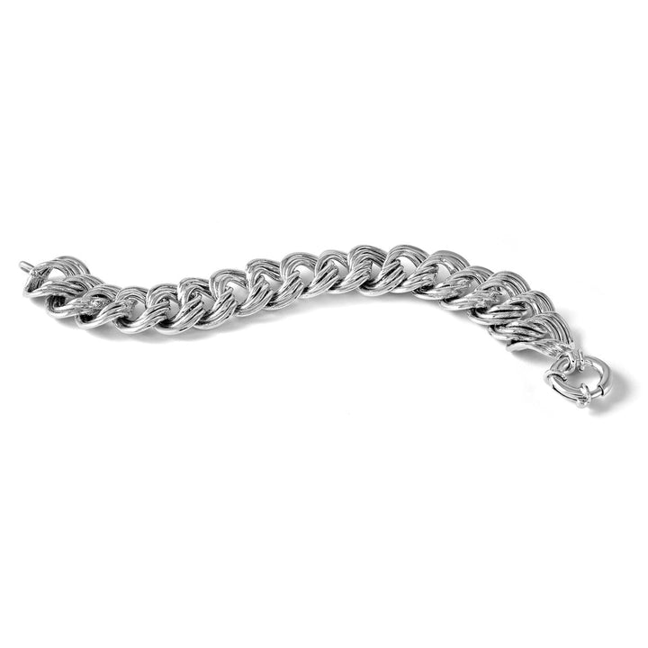 Sterling Silver 20mm Link, Other Bracelet, 7.5" - Bracelet - Design Jewellers Edmonton