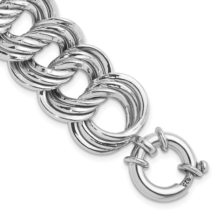Sterling Silver 20mm Link, Other Bracelet, 7.5" - Bracelet - Design Jewellers Edmonton