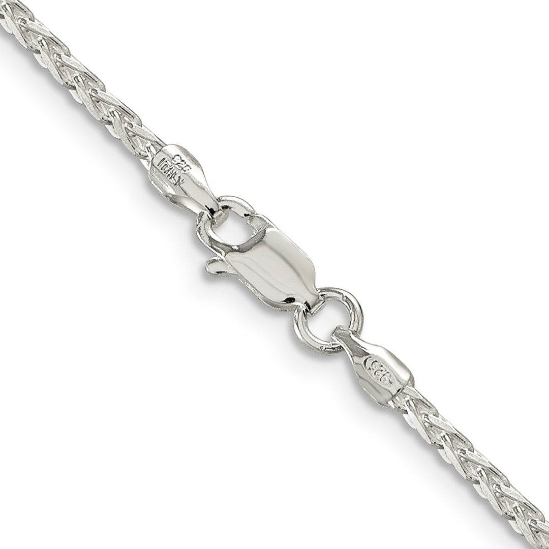 Sterling Silver 2.15mm Spiga (Wheat) Necklaces, 20