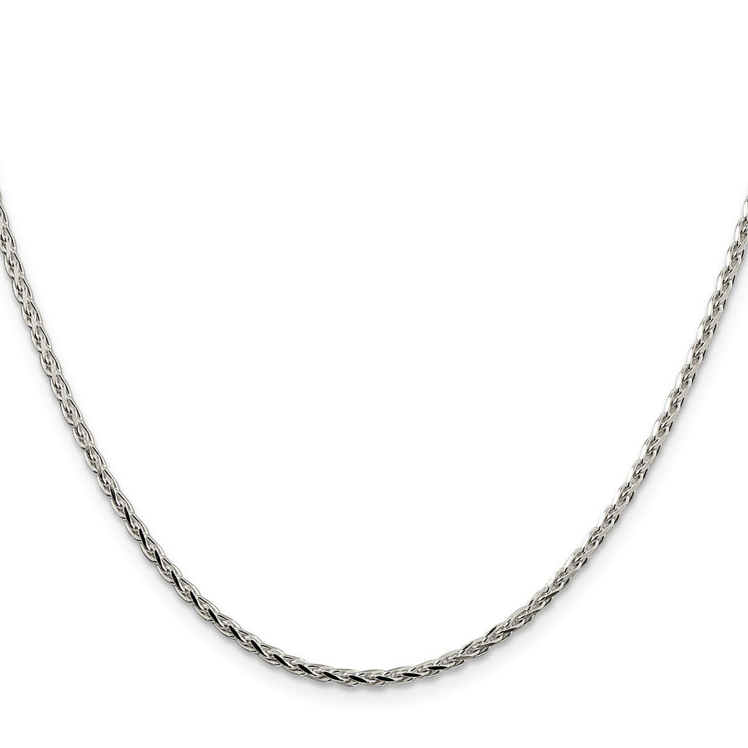 Sterling Silver 2.15mm Spiga (Wheat) Necklaces, 20