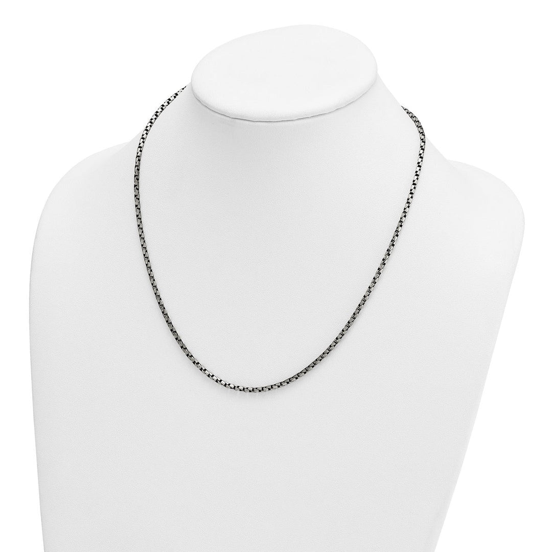 Sterling Silver 2.5mm Box Chain, 20