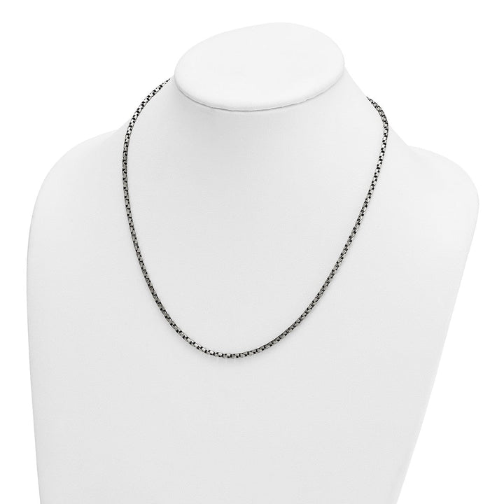 Sterling Silver 2.5mm Box Chain, 20" - Chain - Design Jewellers Edmonton