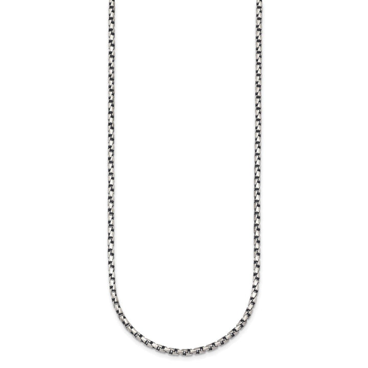 Sterling Silver 2.5mm Box Chain, 20" - Chain - Design Jewellers Edmonton