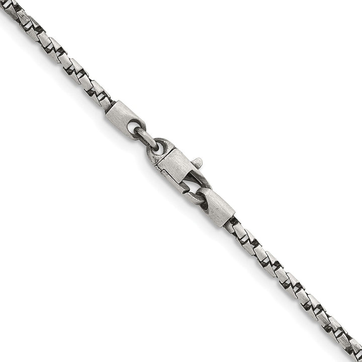 Sterling Silver 2.5mm Box Chain, 20" - Chain - Design Jewellers Edmonton