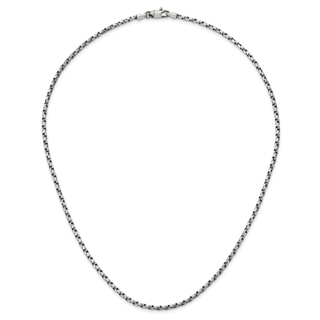 Sterling Silver 2.5mm Box Chain, 20