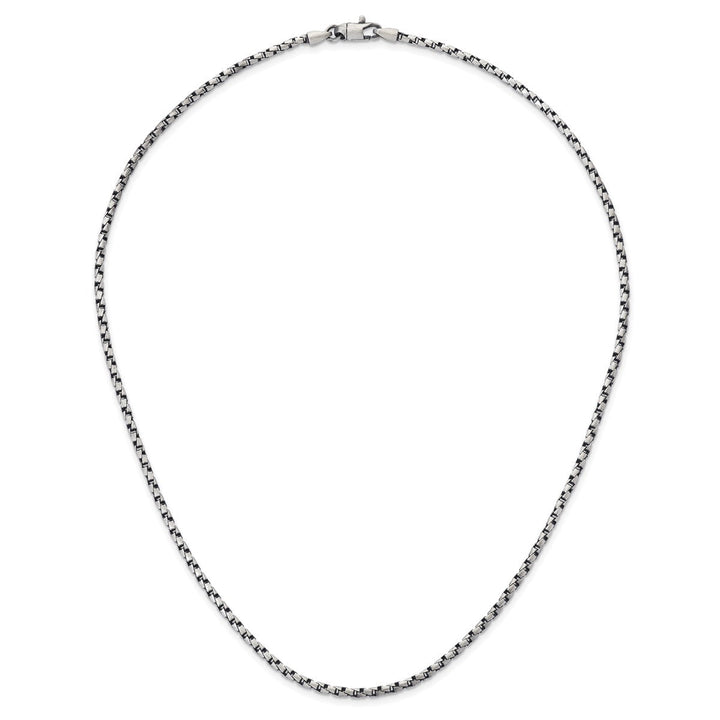 Sterling Silver 2.5mm Box Chain, 20" - Chain - Design Jewellers Edmonton