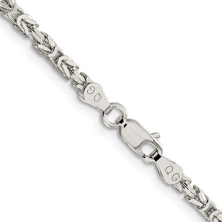 Sterling Silver 2.5mm Byzantine Necklaces, 16" - Necklace - Design Jewellers Edmonton