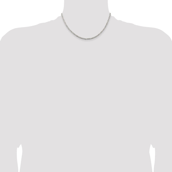 Sterling Silver 2.5mm Byzantine Necklaces, 16" - Necklace - Design Jewellers Edmonton