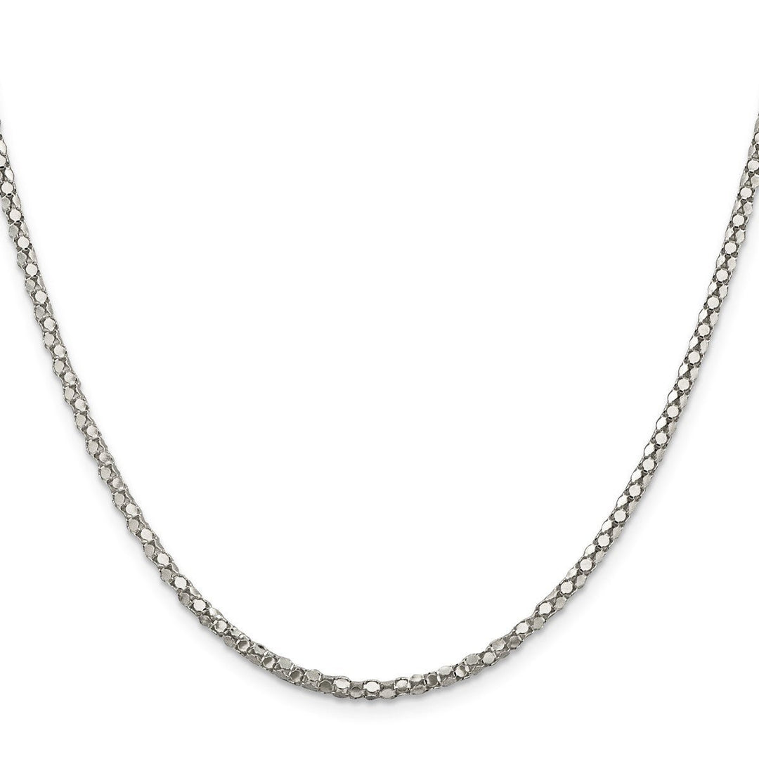Sterling Silver 2.5mm Other Chains Necklaces, 18