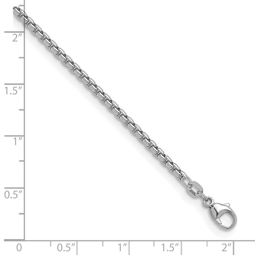 Sterling Silver 2.7mm Box Chain, 18