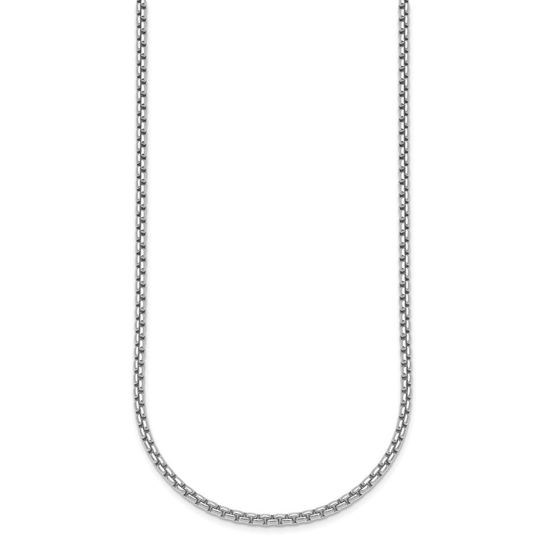 Sterling Silver 2.7mm Box Chain, 18