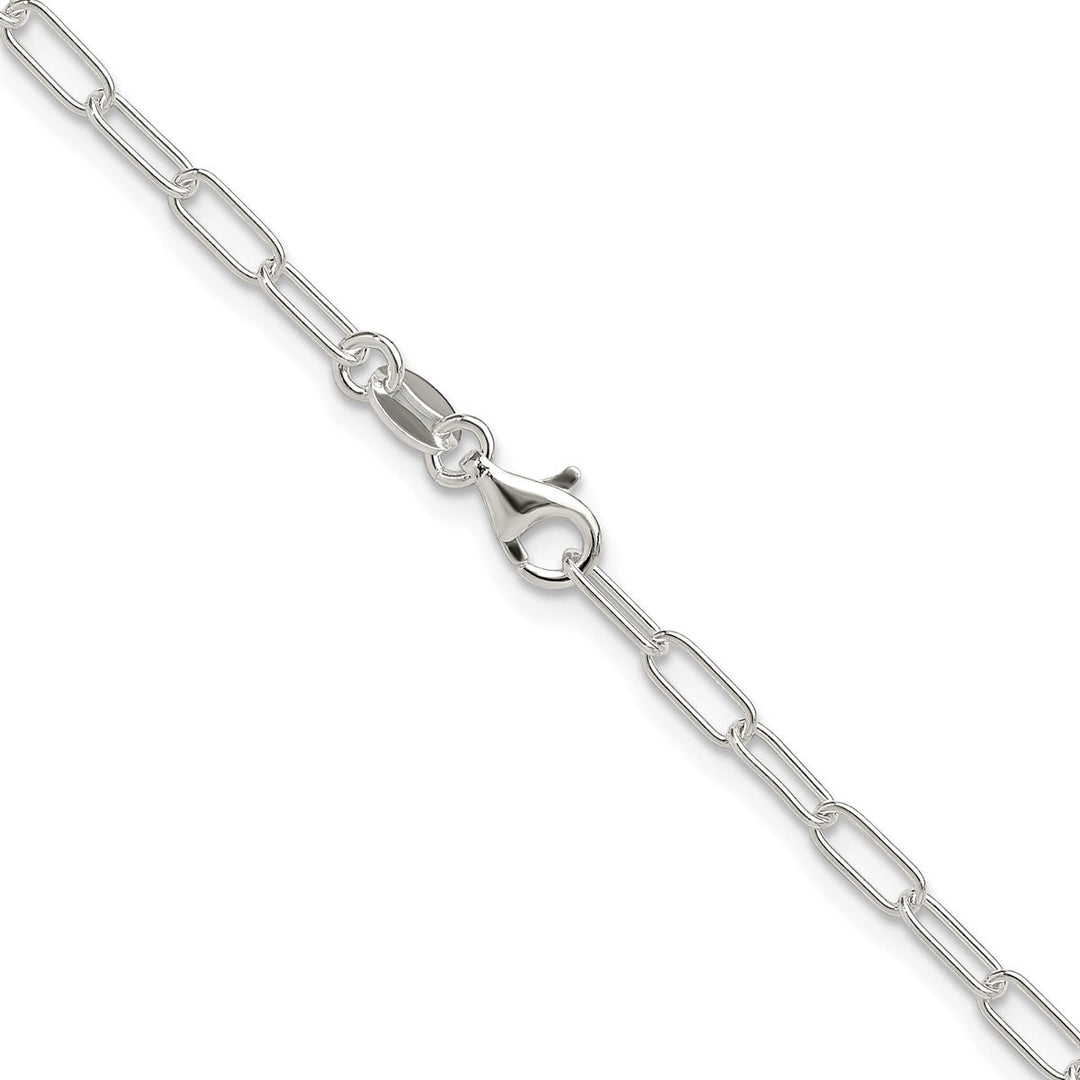 Sterling Silver 2.9mm Paperclip Necklaces, 16