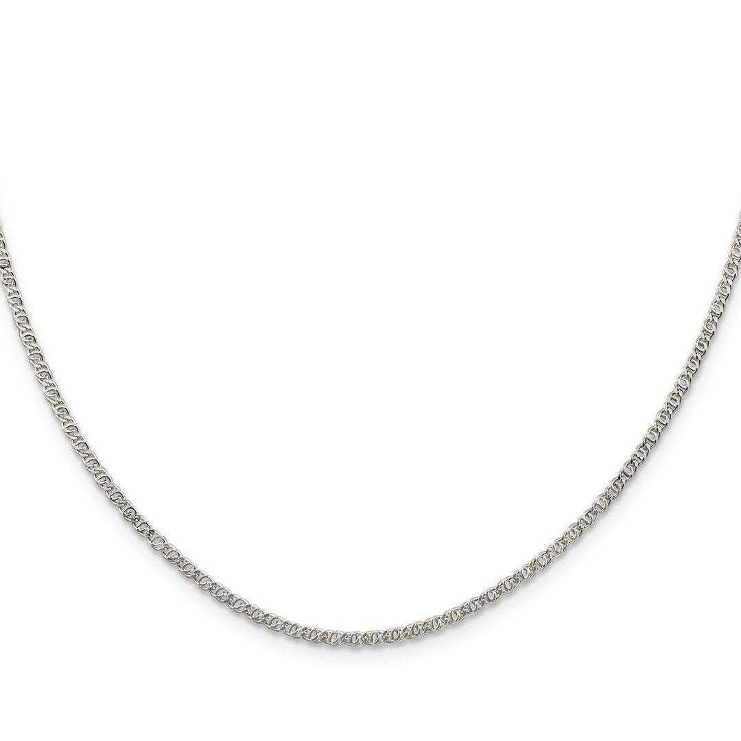 Sterling Silver 2mm Anchor Chain, 18