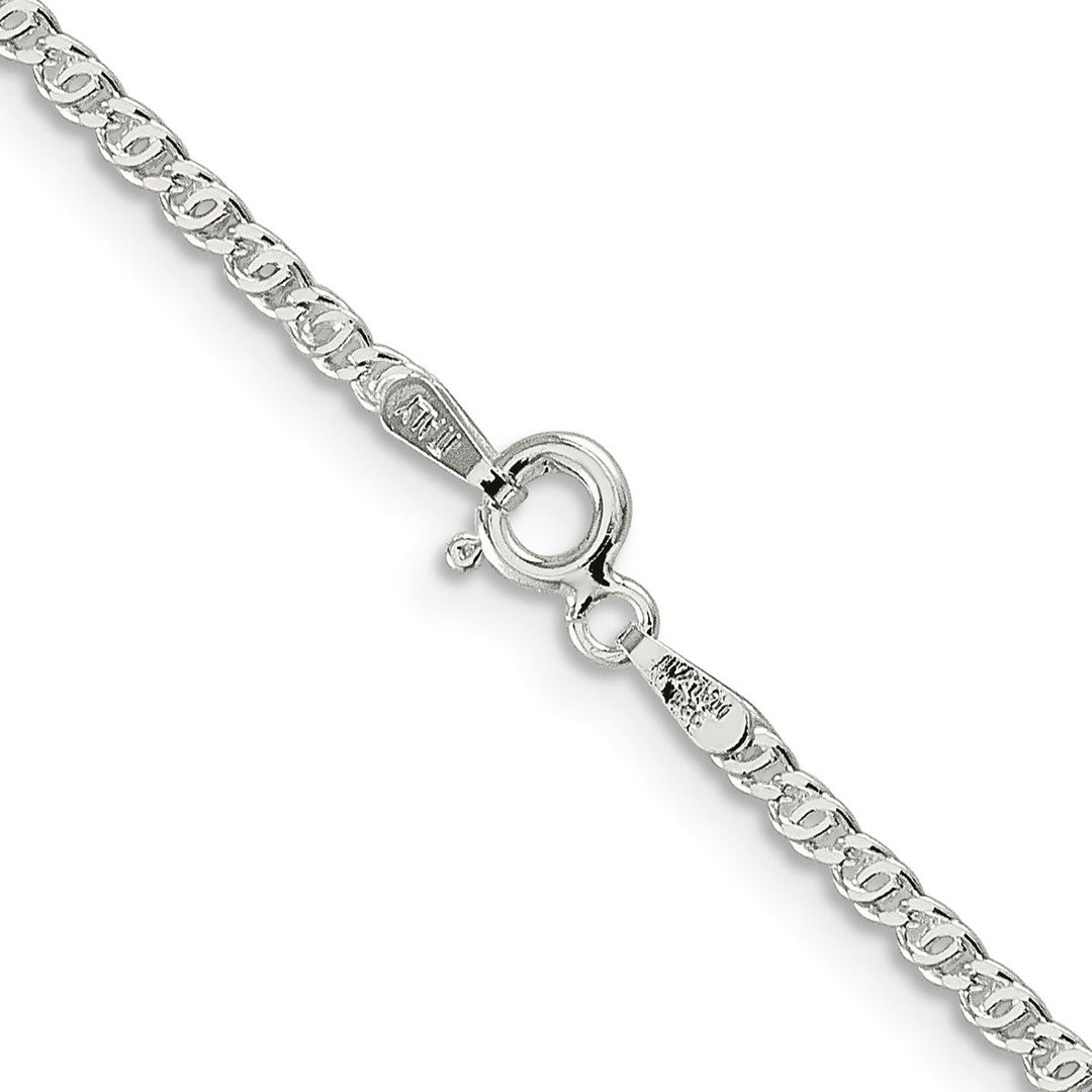 Sterling Silver 2mm Anchor Chain, 18
