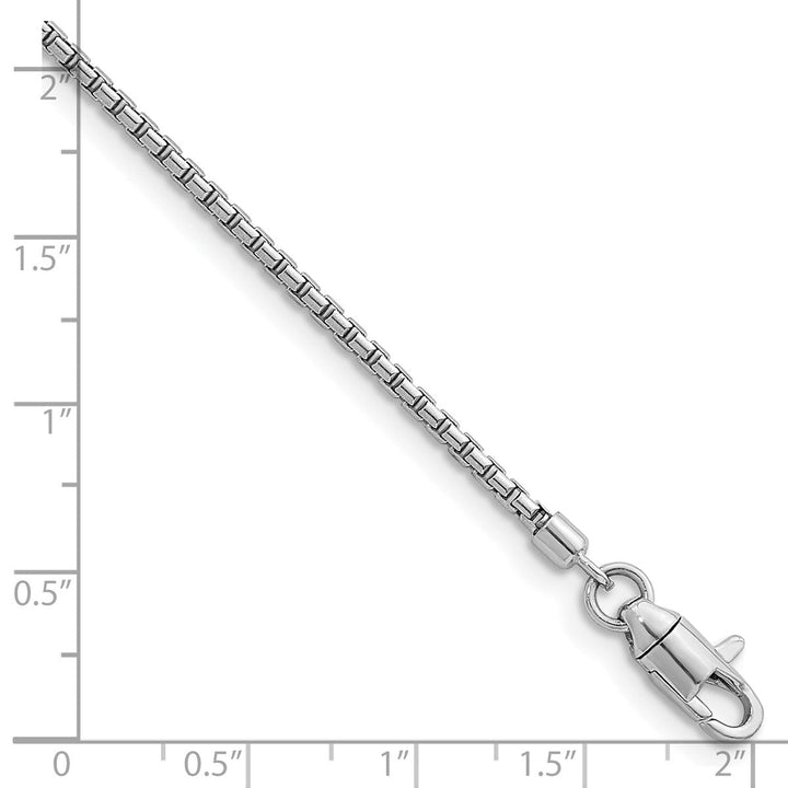 Sterling Silver 2mm Box Chain, 20" - Chain - Design Jewellers Edmonton