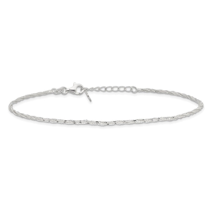 Sterling Silver 2mm Other Chains Anklet, 9" - Anklet - Design Jewellers Edmonton