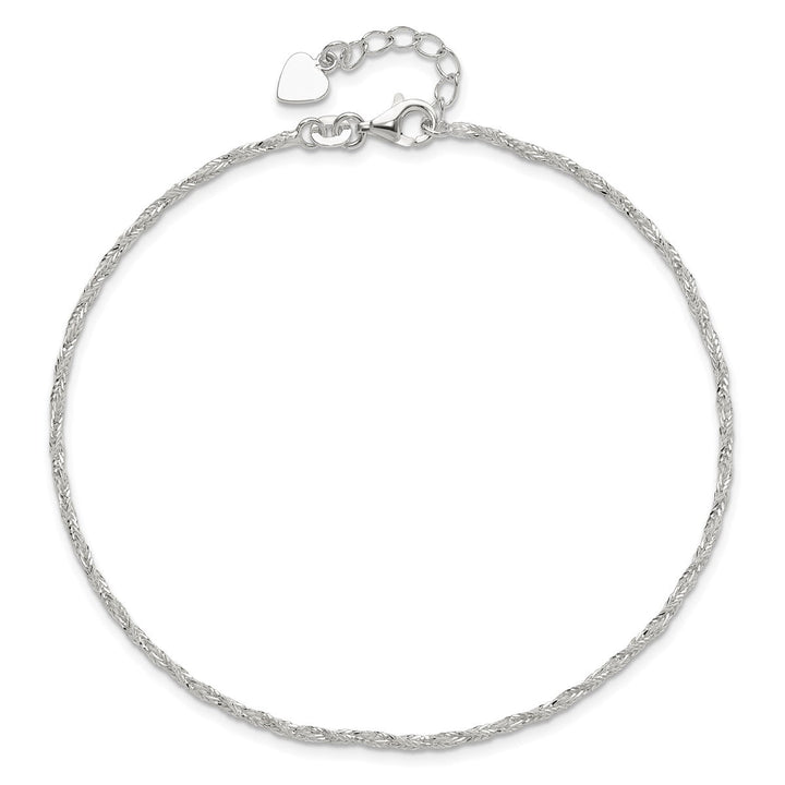 Sterling Silver 2mm Other Chains Anklet, 9" - Anklet - Design Jewellers Edmonton