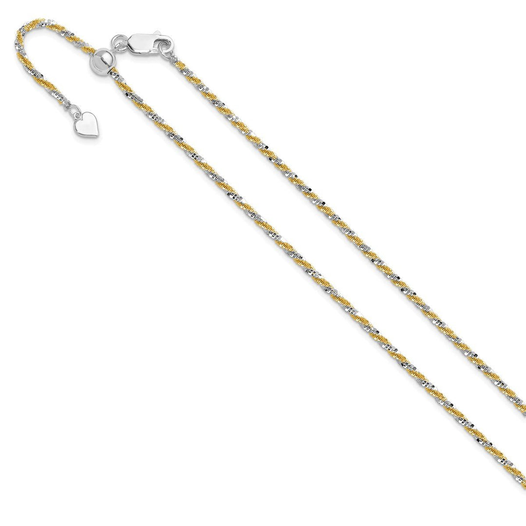 Sterling Silver 2mm Other Chains Chain, 22