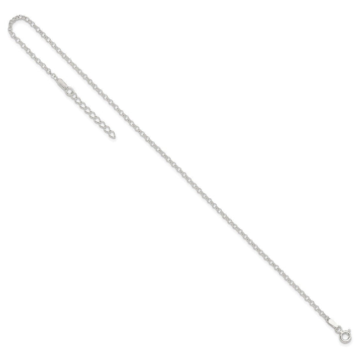 Sterling Silver 2mm Rolo Anklet, 9" - Anklet - Design Jewellers Edmonton