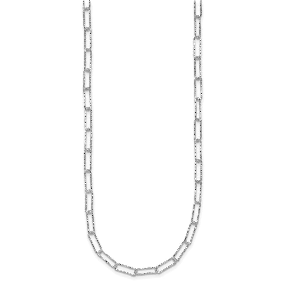 Sterling Silver 3.06mm Fancy Necklace, 16.75