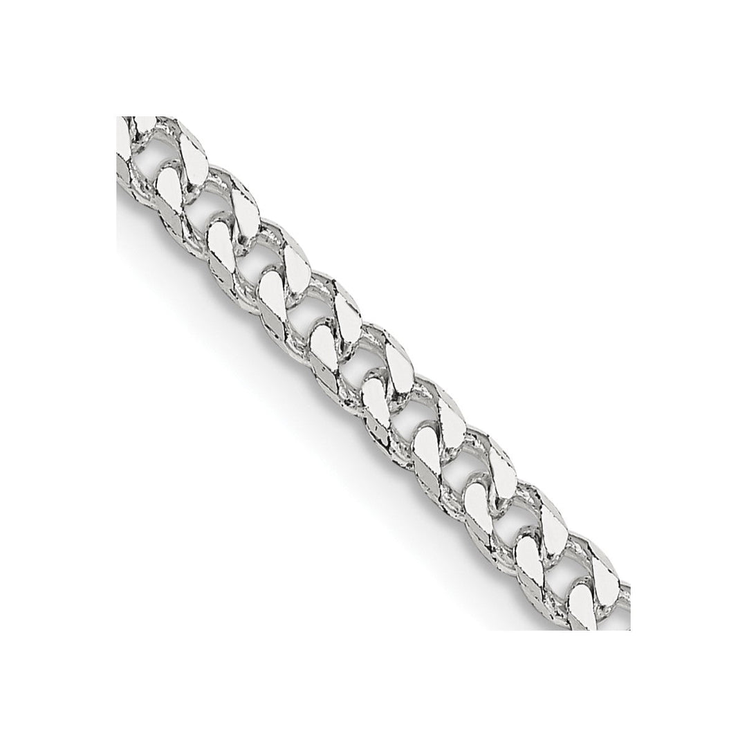 Sterling Silver 3.15mm Curb Necklaces, 18"