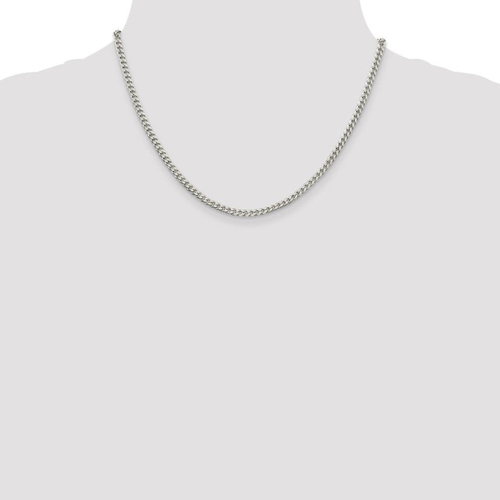 Sterling Silver 3.15mm Curb Necklaces, 18" - Necklace - Design Jewellers Edmonton