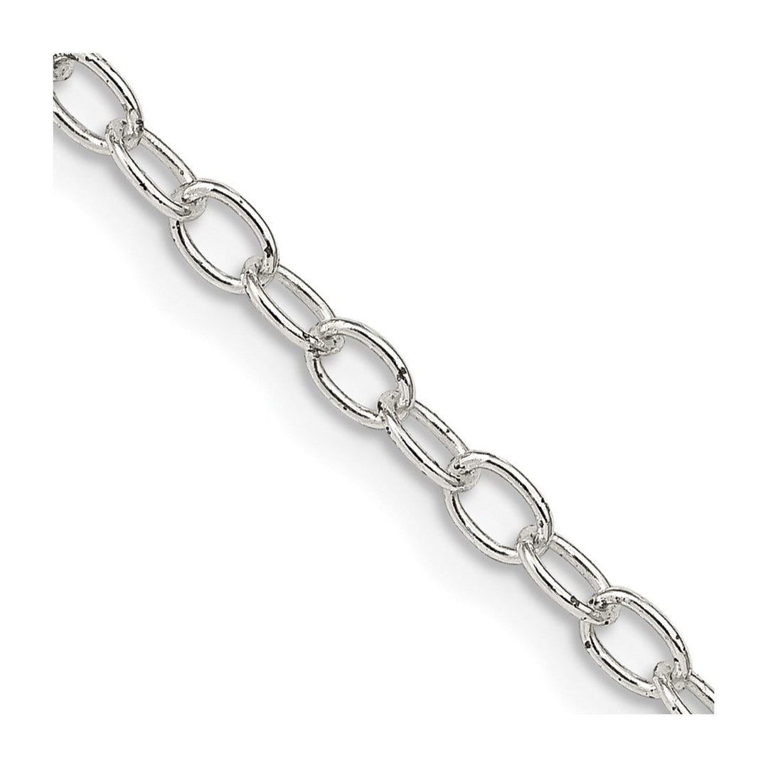 Sterling Silver 3.4mm Cable Necklaces, 16"