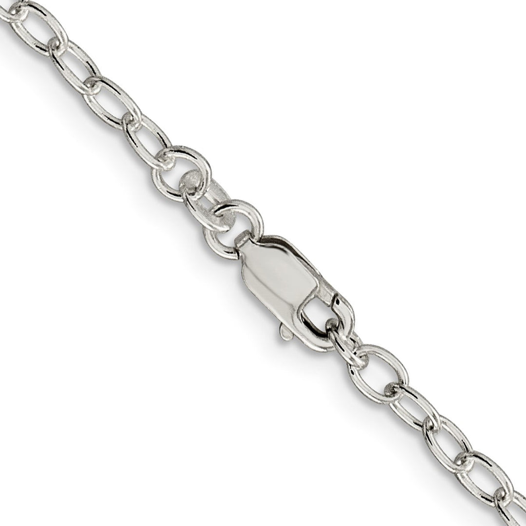 Sterling Silver 3.4mm Cable Necklaces, 16