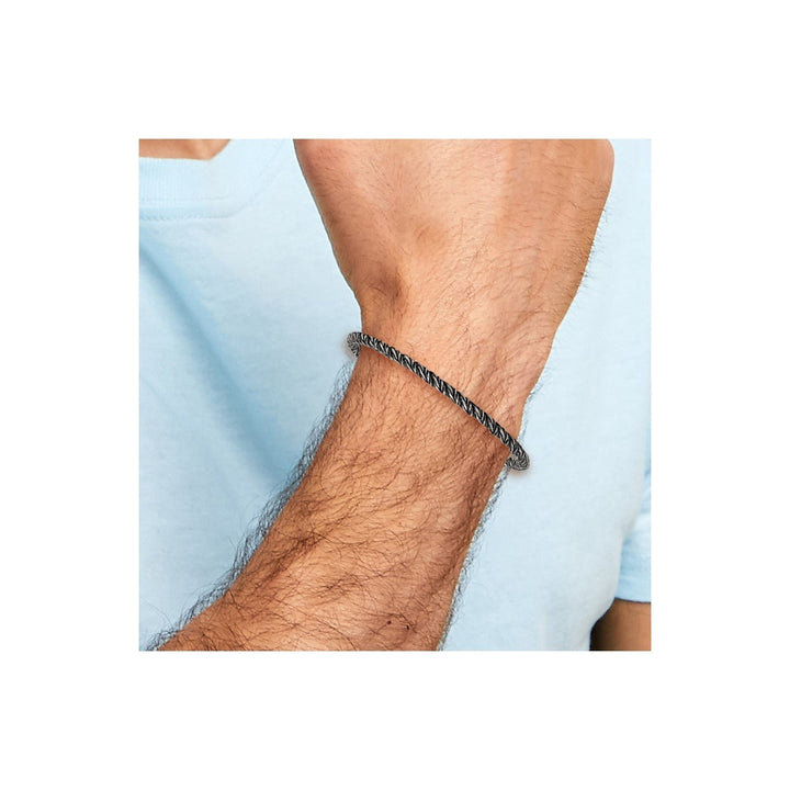 Sterling Silver 3.7mm Franco Bracelet, 8" - Bracelet - Design Jewellers Edmonton