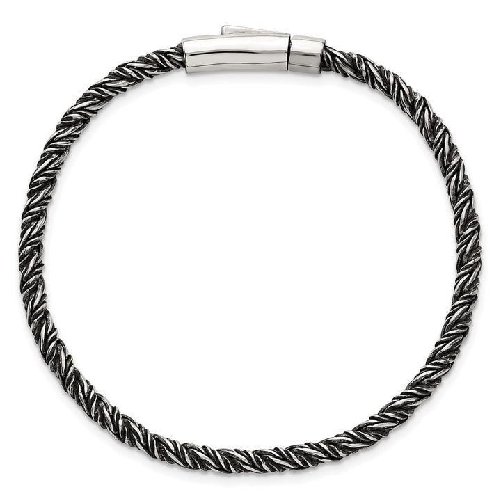 Sterling Silver 3.7mm Franco Bracelet, 8" - Bracelet - Design Jewellers Edmonton