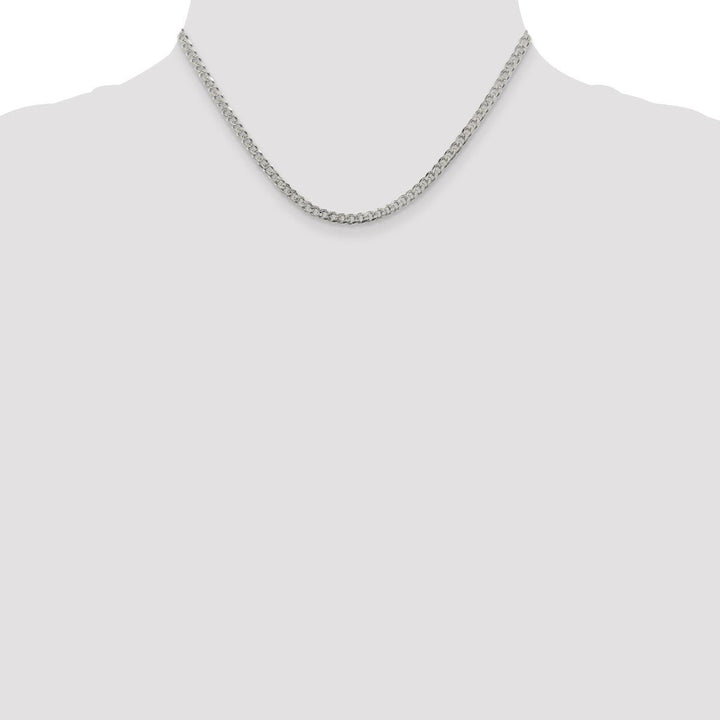 Sterling Silver 3.8mm Curb Necklaces, 16" - Necklace - Design Jewellers Edmonton