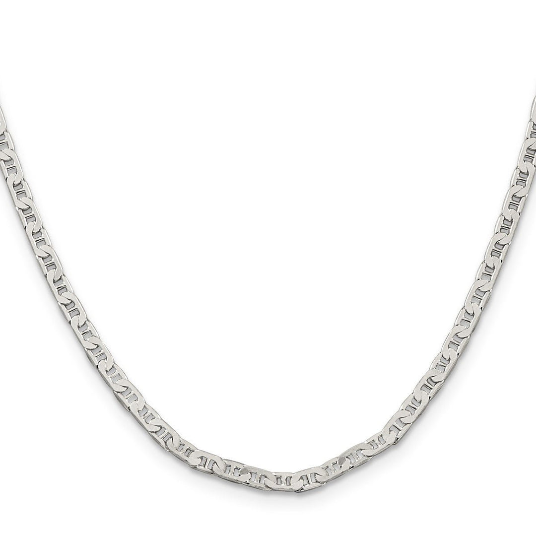 Sterling Silver 3mm Anchor Chain, 16