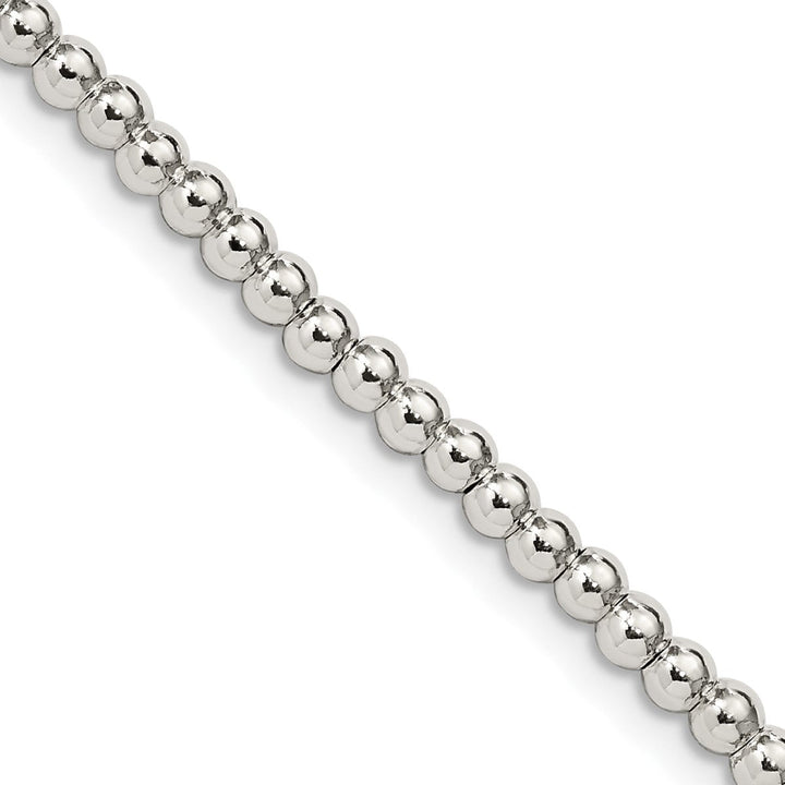 Sterling Silver 3mm Ball (Beaded) Necklaces, 16" - Necklace - Design Jewellers Edmonton