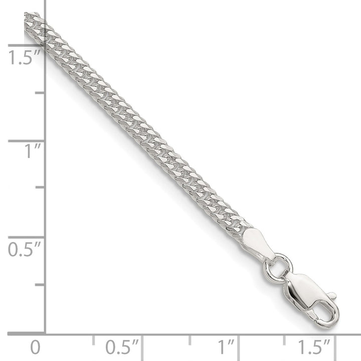 Sterling Silver 3mm Curb Bracelets, 7" - Bracelet - Design Jewellers Edmonton
