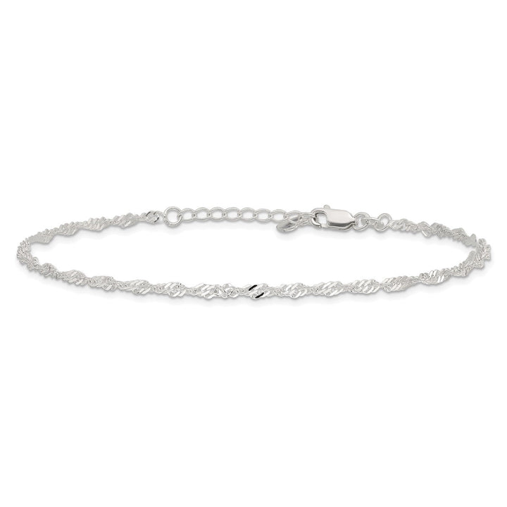 Sterling Silver 3mm Other Chains Anklet, 9" - Anklet - Design Jewellers Edmonton