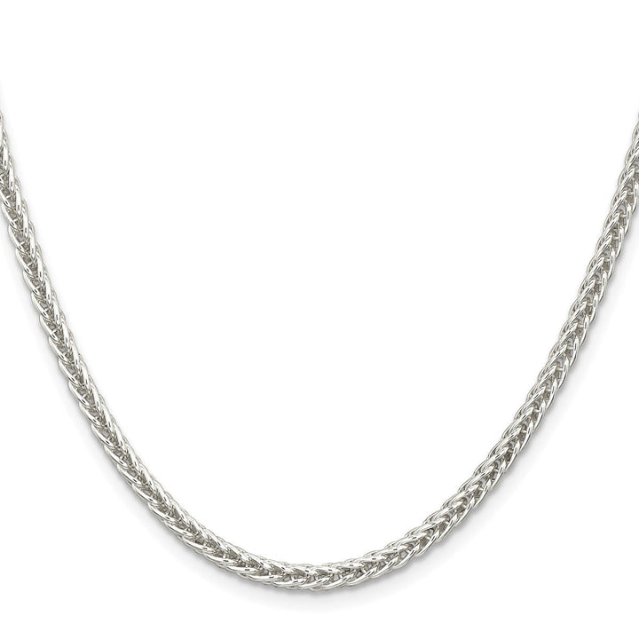 Sterling Silver 3mm Spiga (Wheat) Necklaces, 18" - Necklace - Design Jewellers Edmonton