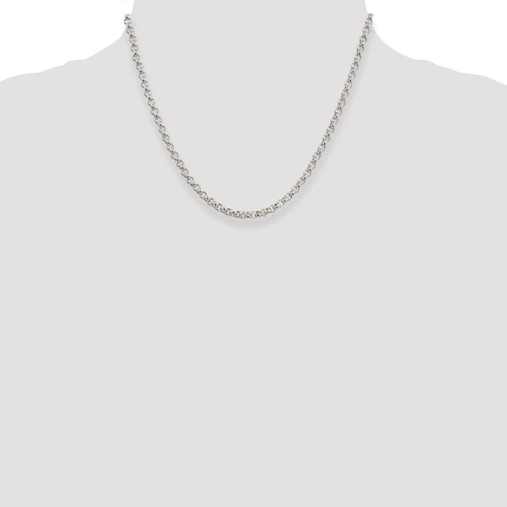 Sterling Silver 3mm Spiga (Wheat) Necklaces, 18" - Necklace - Design Jewellers Edmonton