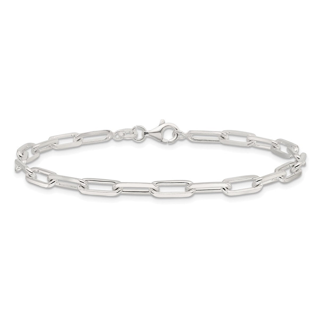 Sterling Silver 4.15mm Paperclip Bracelet, 7.25