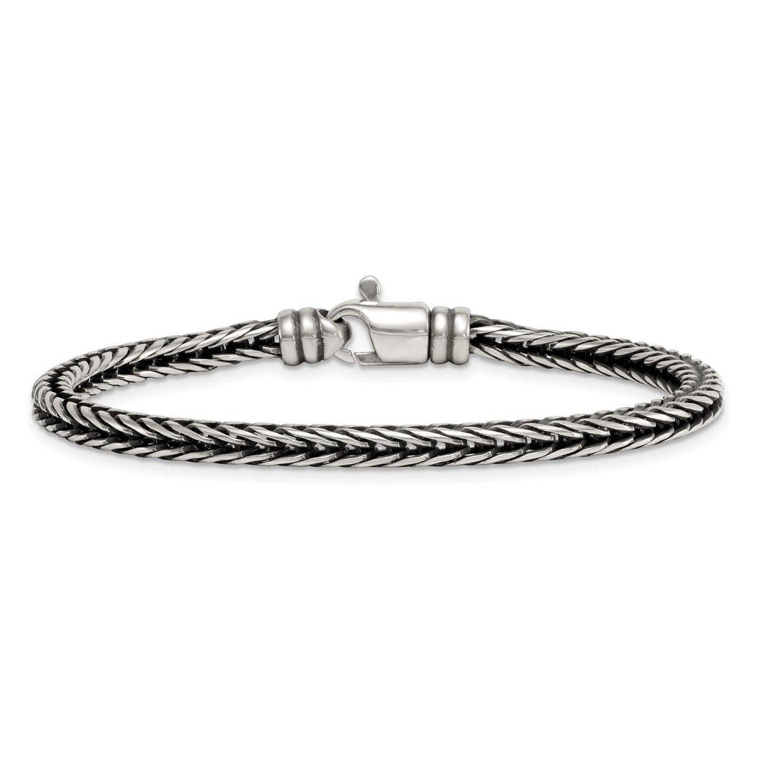 Sterling Silver 4.2mm Franco Bracelet, 8