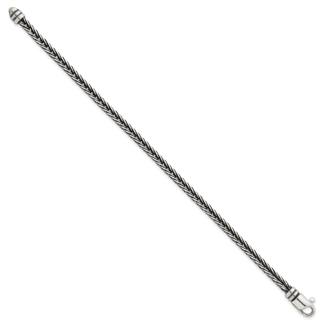 Sterling Silver 4.2mm Franco Bracelet, 8