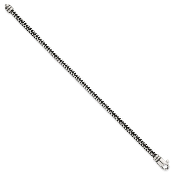 Sterling Silver 4.2mm Franco Bracelet, 8" - Bracelet - Design Jewellers Edmonton