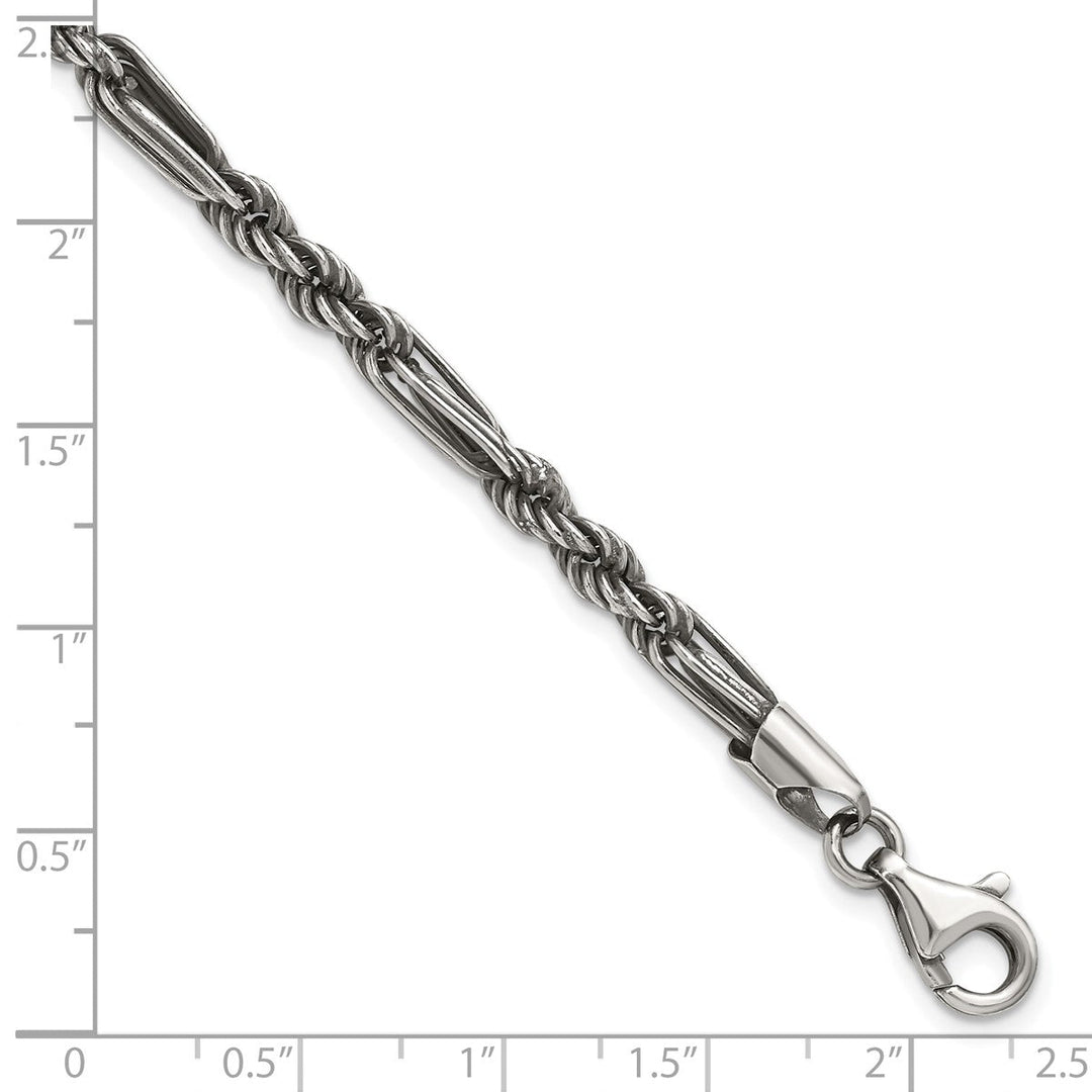 Sterling Silver 4.4mm Other Chains Bracelet, 8