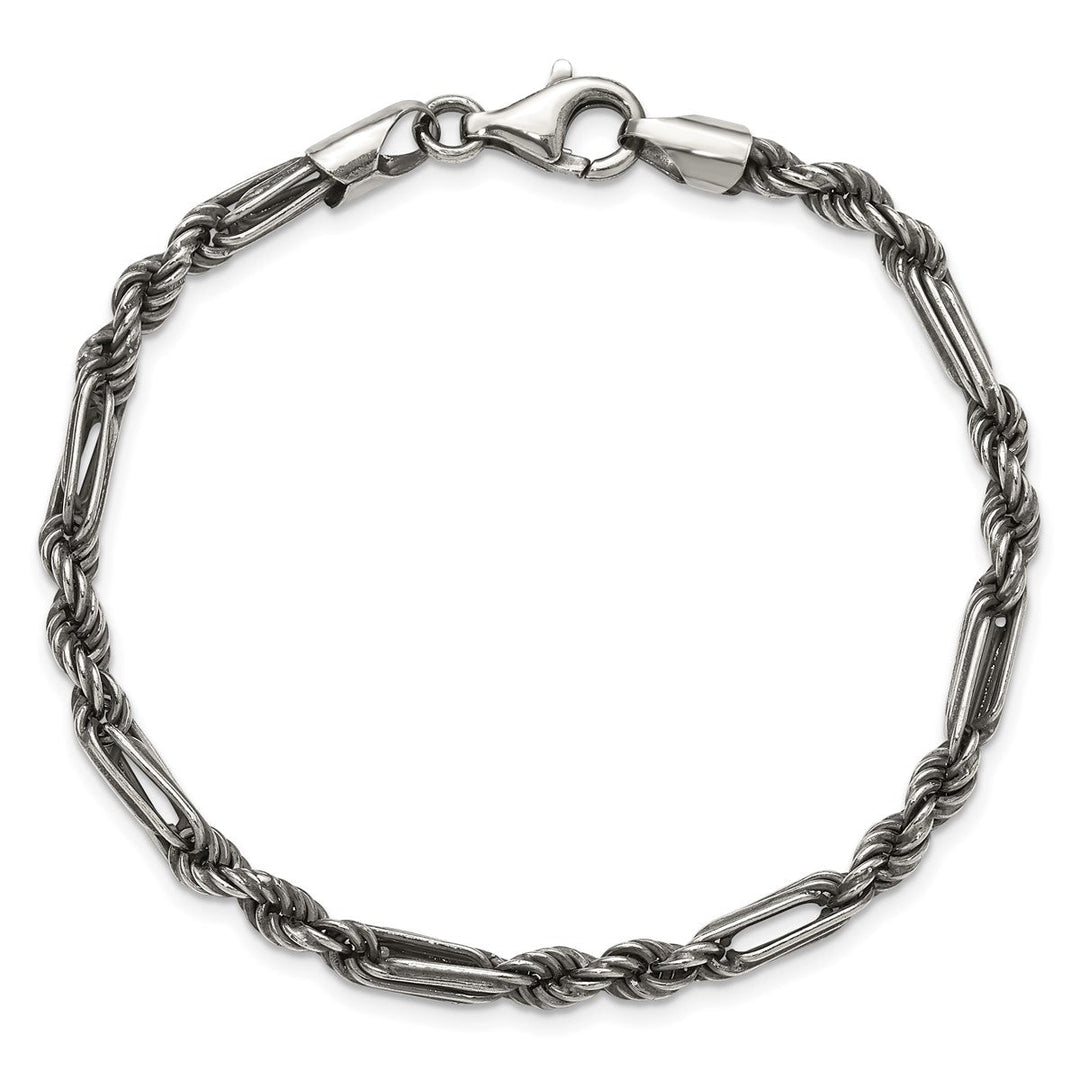 Sterling Silver 4.4mm Other Chains Bracelet, 8